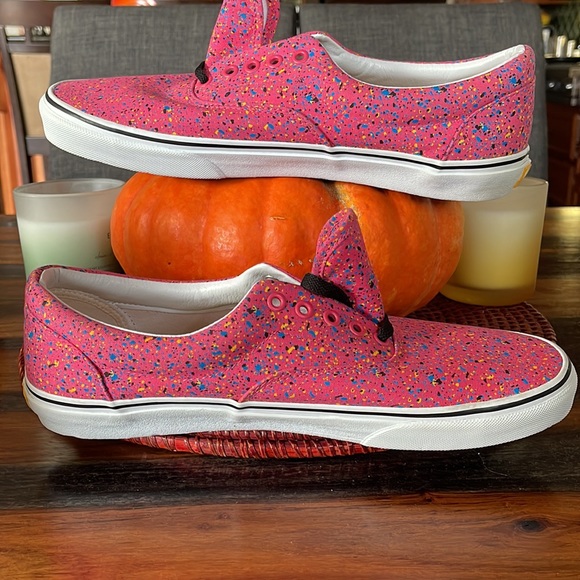 Vans Other - Vans Rare Pink with Multi color Dots. Mint Condition Sneakers